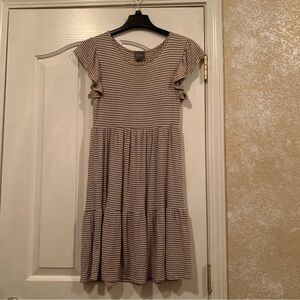 Women’s Olivia Rae New York Tiered Ruffle Sleeve Midi Dress